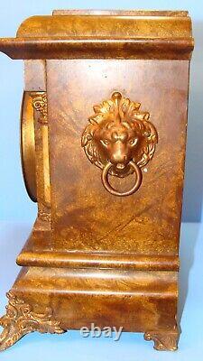 Antique Seth Thomas Adamantine Working Mantle Clock Circa 1906 Pat. 1880