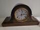 Antique Seth Thomas Alto Tambour Mantel Mantle Clock Adamantine Wood