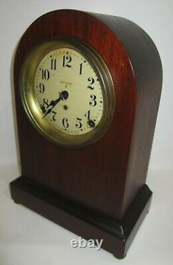 Antique Seth Thomas Arch Top Mantel Clock 8-day, Time/strike, Key-wind