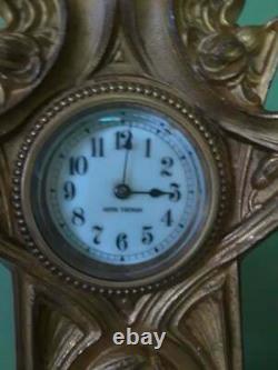 Antique Seth Thomas Art Nouveau Clock, 10High x 5 wide