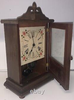 Antique Seth Thomas Bedford Mantle Shelf Clock 7684 No Gong w Key