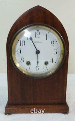 Antique Seth Thomas Beehive Inlaid Mantle Clock Nice
