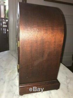 Antique Seth Thomas Beehive Mahogany Case Clock W Chimes