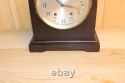 Antique Seth Thomas Beehive Round Top Time & Strike Mantle Clock Serviced