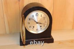 Antique Seth Thomas Beehive Round Top Time & Strike Mantle Clock Serviced