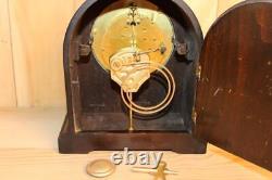 Antique Seth Thomas Beehive Round Top Time & Strike Mantle Clock Serviced