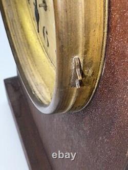 Antique Seth Thomas Beehive Shelf Mantel Gong Chime Clock 8 Day 89AD Movement