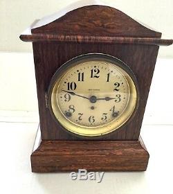 Antique Seth Thomas Bell Mantle Clock Working