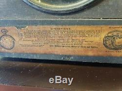 Antique Seth Thomas Brass, Mantel Clock 1920-40's Free Ship