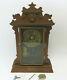 Antique Seth Thomas Cabinet Clock 5 7/8 With Pendulum