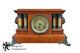Antique Seth Thomas Cherry Adamantine 295e 4 Pillar Imperial Mantel Clock Lions