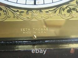 Antique Seth Thomas Chime Beehive Model 72 Fancy Dial Cabinet Clock (Works)