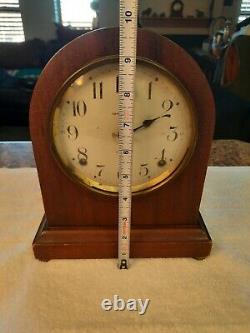 Antique Seth Thomas Chime Mantle Clock. For Parts, Might be Working