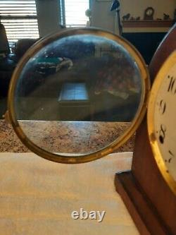 Antique Seth Thomas Chime Mantle Clock. For Parts, Might be Working