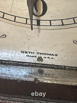 Antique Seth Thomas Chime No 73 Mantle Clock With 113A Westminster Movement