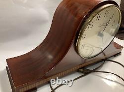 Antique Seth Thomas Chime Wood Mantle Clock 1302 WORKS GREAT