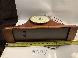 Antique Seth Thomas Chime Wood Mantle Clock 1302 WORKS GREAT