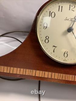 Antique Seth Thomas Chime Wood Mantle Clock 1302 WORKS GREAT