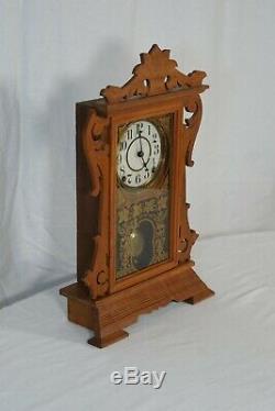 Antique Seth Thomas City Series Gingerbread Parlor Mantle Clock