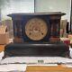 Antique Seth Thomas Clock 1890s Wind Up Mantle Adamantine 4 Column