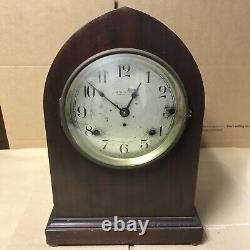 Antique Seth Thomas Clock Rare Sonora Chime 5 Bell Clock. 14-1/4 Tall