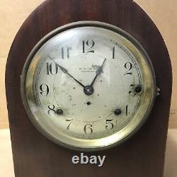 Antique Seth Thomas Clock Rare Sonora Chime 5 Bell Clock. 14-1/4 Tall