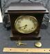 Antique Seth Thomas Clock Rosewood Adamantine Cabinet