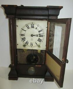 Antique Seth Thomas Column Mantle Clock 8-Day, Time/Strike, Key-wind