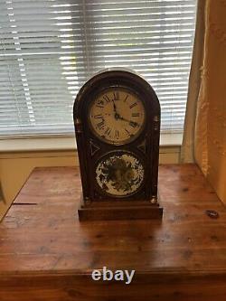 Antique Seth Thomas Cottage Clock 8 Day Key Wind Circa 1870 Project