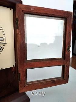Antique Seth Thomas Cottage Clock From Galena Illinois Jewelers Watch 160 Main