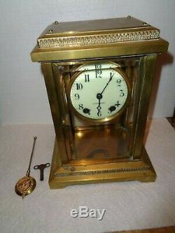 Antique-Seth Thomas-Crystal Regulator Clock-Ca. 1910-To Restore-#T178