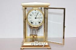 Antique Seth Thomas Crystal Regulator Mantel Clock
