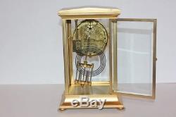 Antique Seth Thomas Crystal Regulator Mantel Clock