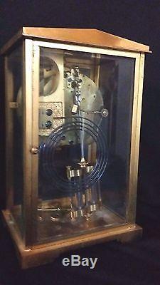 Antique Seth Thomas Crystal Regulator, Mercury Style Pendulum, Runs & Strikes