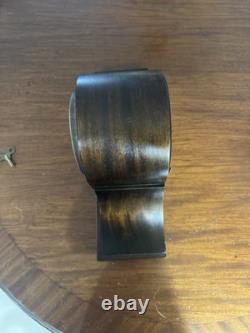 Antique Seth Thomas Dark Walnut Adamantine 8 Day Mantle Clock Early 1900's