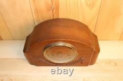 Antique Seth Thomas Deco Style Westminster Chime Clock Runs And Chimes Good