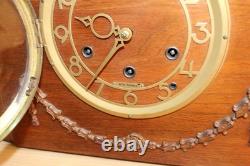 Antique Seth Thomas Deco Style Westminster Chime Clock Runs And Chimes Good