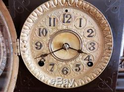 Antique Seth Thomas Delos Model Adamantine 8-day Mantel Clock 4 Restoration