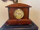 Antique Seth Thomas Ding Dong Strike Adamantine Mantel Clock. Nice Working