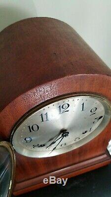 Antique Seth Thomas Double Chime Beehive Mantle Clock Nice Collectible Piece