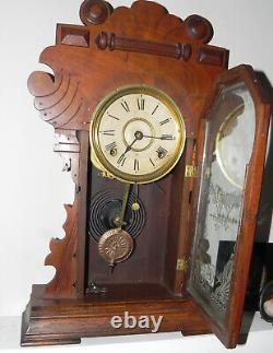 Antique Seth Thomas EASTLAKE 8-Day Kitchen Clock-For Repair