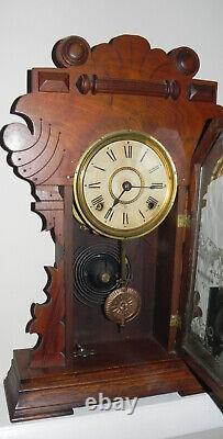 Antique Seth Thomas EASTLAKE 8-Day Kitchen Clock-For Repair