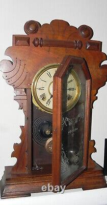 Antique Seth Thomas EASTLAKE 8-Day Kitchen Clock-For Repair