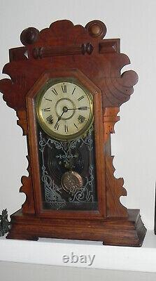 Antique Seth Thomas EASTLAKE 8-Day Kitchen Clock-For Repair