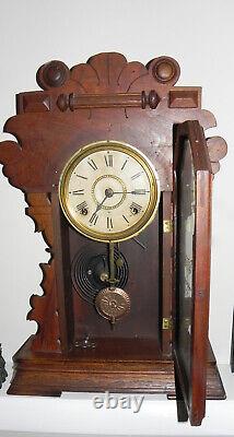 Antique Seth Thomas EASTLAKE 8-Day Kitchen Clock-For Repair