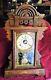 Antique Seth Thomas Eclipse Wall Clock With Alarm 8 Day T/s Runs, Great Cond