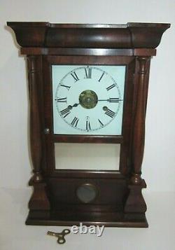 Antique Seth Thomas Empire Mantel Clock With Alarm 30-Hour, Time/Strike