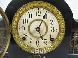 Antique Seth Thomas Fargo Model 1897 No. 102a Adamantine Mantle Clock