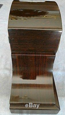 Antique Seth Thomas Flame mahogany art-deco mantle/ desk/ shelf clock running