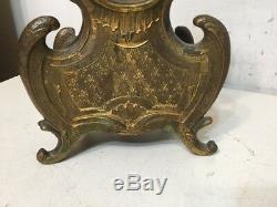 Antique Seth Thomas French Sevres Style Desk Clock